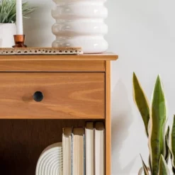 Stiva Classic Mid-Century Modern 1 Drawer Nightstand - Saracina Home -Home Furniture Shop GUEST 69f016e9 bca8 4167 8409 ddd6f8ee76e2