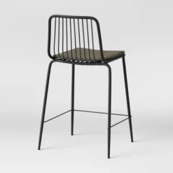 Set Of 2 Sodra Rounded Seat Wire Counter Height Barstool Black - Threshold™ 10 Set Of 2 Sodra Rounded Seat Wire Counter Height Barstool Black - Threshold™ -Home Furniture Shop GUEST 6b7f294e b01b 43f7 ab3c d0ae1779d18d