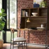 Loring Wood Secretary Desk With Hutch And Charging Station Walnut - Threshold™ -Home Furniture Shop GUEST 6cbe3a76 a31f 4dd9 8ac6 f222aabab442