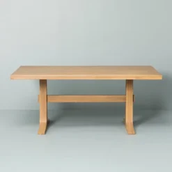 Pedestal Wood Dining Table - Natural - Hearth & Hand™ With Magnolia 8 Pedestal Wood Dining Table - Natural - Hearth & Hand™ With Magnolia -Home Furniture Shop GUEST 703c74e2 a272 4709 9b44 e9ea36f76f11