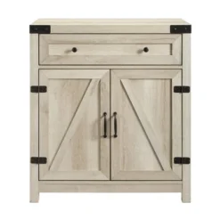 Clarabelle Rustic Farmhouse Barn Door Accent Cabinet - Saracina Home -Home Furniture Shop GUEST 713ae4d0 858a 4fc3 8b2d 6512862d084e