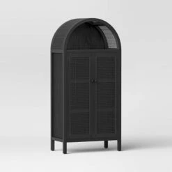 Woven Arched Wood Cabinet - Threshold™ -Home Furniture Shop GUEST 71d7b8e7 0b8a 4c88 af3c ece9ad48100b