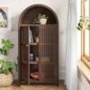 Woven Arched Wood Cabinet - Threshold™ -Home Furniture Shop GUEST 73a55bd1 6a6c 4c44 84d9 6effff9a7fc1