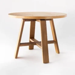 42" Linden Round Wood Dining Table - Threshold™ Designed With Studio McGee -Home Furniture Shop GUEST 76f39d84 a190 4b52 8dd9 493baf78d72a