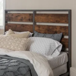 Queen Urban Chic Metal And Wood Plank Bed Brown - Saracina Home 13 Queen Urban Chic Metal And Wood Plank Bed Brown - Saracina Home -Home Furniture Shop GUEST 78298f79 4b56 4b36 9286 ecf432a2b0f1