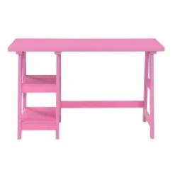 Designs2Go Trestle Desk With Shelves - Breighton Home -Home Furniture Shop GUEST 7be88e6a 7e56 45bf 93b5 a481606e49c5
