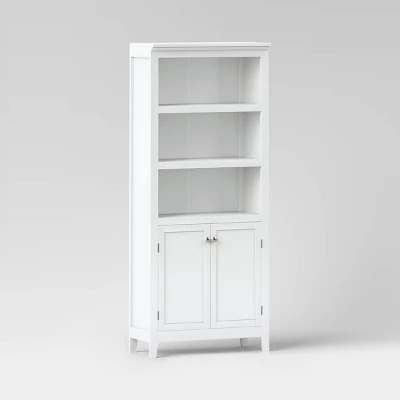 72" Carson 5 Shelf Bookcase With Doors - Threshold 11 72" Carson 5 Shelf Bookcase With Doors - Threshold - Image 9