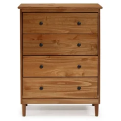 Stiva Classic Mid-Century Modern Vertical 4 Drawer Dresser - Saracina Home -Home Furniture Shop GUEST 7d52ef34 1e46 4920 a3a1 34d91177eaef