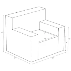 Modern Kids’ Chair - Pillowfort™ -Home Furniture Shop GUEST 7e5d5e59 dbaa 4703 b8f2 fd7c1c9a2624