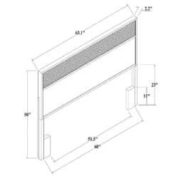 Wood & Cane Transitional Headboard - Hearth & Hand™ With Magnolia -Home Furniture Shop GUEST 80627b94 92e4 48a9 a766 37f507ba73be