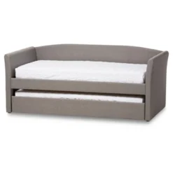 Twin Camino Modern And Contemporary Faux Leather Upholstered Daybed With Guest Trundle Bed - Baxton Studio 14 Twin Camino Modern And Contemporary Faux Leather Upholstered Daybed With Guest Trundle Bed - Baxton Studio -Home Furniture Shop GUEST 81371f9a 7abc 4186 bdc5 10b187ea8a84