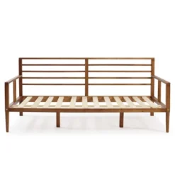 Mid Century Modern Solid Wood Spindle Daybed - Saracina Home -Home Furniture Shop GUEST 874e4e06 9119 4aec a2db ccf346e1347c