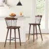 Delway Curved Back Mixed Material Counter Height Barstool Walnut - Threshold™ 1 Delway Curved Back Mixed Material Counter Height Barstool Walnut - Threshold™ -Home Furniture Shop GUEST 8d5acda5 0082 43c7 bb92 8cea3fd0ee25