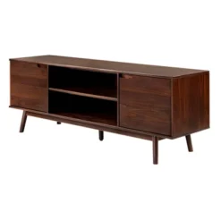 Solid Wood Mid-Century Modern TV Stand For TVs Up To 80" - Saracina Home 37 Solid Wood Mid-Century Modern TV Stand For TVs Up To 80" - Saracina Home -Home Furniture Shop GUEST 8e79d6b8 8dd2 4a61 a818 5cca332ec6d2