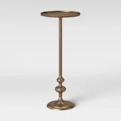 Londonberry Turned Accent Table Brass - Threshold -Home Furniture Shop GUEST 9015dc52 48a8 4cd2 9191 c3c1cce8e7c2