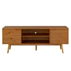 Solid Wood Mid-Century Modern TV Stand For TVs Up To 80" - Saracina Home 21 Solid Wood Mid-Century Modern TV Stand For TVs Up To 80" - Saracina Home -Home Furniture Shop GUEST 963f4aa7 1dd5 4068 8d30 f7951fced556