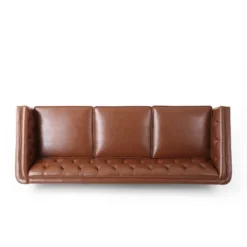 Ovando Contemporary Upholstered 3 Seater Sofa - Christopher Knight Home 18 Ovando Contemporary Upholstered 3 Seater Sofa - Christopher Knight Home -Home Furniture Shop GUEST 9a6cbc0b 7f3b 4bd9 8a71 739acd5248d5