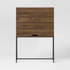 Loring Wood Secretary Desk With Hutch And Charging Station Walnut - Threshold™ 9 Loring Wood Secretary Desk With Hutch And Charging Station Walnut - Threshold™ -Home Furniture Shop GUEST 9bf83393 7336 44d1 b8ec 482f68853fe2