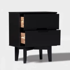 Mid-Century Modern Wood Nightstand - Saracina Home -Home Furniture Shop GUEST a49f45e0 1fa8 4d59 a9d4 46994240cbf1