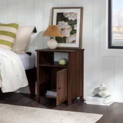 Georgia Single Door Storage Nightstand - Saracina Home -Home Furniture Shop GUEST ab531eff 1655 4f5b 91fc 645d5a45fe06
