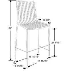 Set Of 2 Sodra Rounded Seat Wire Counter Height Barstool Black - Threshold™ 11 Set Of 2 Sodra Rounded Seat Wire Counter Height Barstool Black - Threshold™ -Home Furniture Shop GUEST aba0b7b0 e031 40e5 a117 6b6b5d67048f