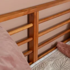 Mid Century Modern Solid Wood Spindle Daybed - Saracina Home -Home Furniture Shop GUEST af1c9108 875a 4c52 90d1 f1c92de79242