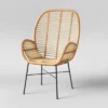 Lily Rattan Armchair With Metal Legs - Assembly Required - Opalhouse™ -Home Furniture Shop GUEST afbf21b8 b34d 49d3 8cec e60254d7c3d4