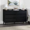 Mid-Century Modern Solid Wood 6 Drawer Double Dresser - Saracina Home -Home Furniture Shop GUEST b011dc46 dec9 4b6d b0d9 f3d33b96dc2a