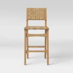 Ceylon Woven And Wood Barstool - Threshold™ -Home Furniture Shop GUEST b47c260b 137b 44bc 8227 ee206ab69657