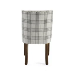 2pk Harman Contemporary Upholstered Plaid Dining Chairs Gray/Light Beige/Brown - Christopher Knight Home -Home Furniture Shop GUEST b5f04c9f cfeb 4397 bdc8 4a2b3b6ea482