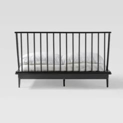 Boho Solid Wood Spindle Platform Bed - Saracina Home -Home Furniture Shop GUEST b8d271bd 790c 4a0d a2b2 01db1fc34a9d