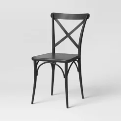Set Of 2 Malden French Bistro Dining Chair Black - Threshold™ -Home Furniture Shop GUEST b98d5729 0c98 484d 974b 0fef9dc964cb
