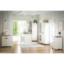 36" Vario 2 Door Wide Storage Cabinet White - Room & Joy -Home Furniture Shop GUEST ba09a549 5d33 48f0 a8fc 0a2dd08fb8d3