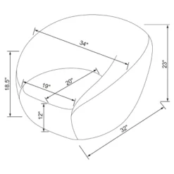 Swivel Accent Chair - Room Essentials™ 11 Swivel Accent Chair - Room Essentials™ -Home Furniture Shop GUEST ba44349c 1ec8 4fc6 a351 c93a6f2267d2