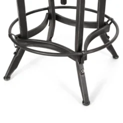2pc Farmdale Industrial Firwood Adjustable Height Swivel Counter Height Barstools Antique Natural/Pewter - Christopher Knight Home -Home Furniture Shop GUEST bbd5f51a c391 4c34 ba82 734baadc6ab1