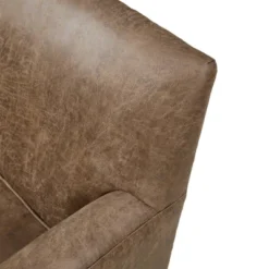Glaser Faux Leather Swivel Chair Brown - Madison Park 14 Glaser Faux Leather Swivel Chair Brown - Madison Park -Home Furniture Shop GUEST bd25c15c bbf4 4d40 8c9e 736ca98651c8