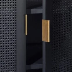 66" East Bluff Woven Cabinet Black - Threshold™ Designed With Studio McGee 11 66" East Bluff Woven Cabinet Black - Threshold™ Designed With Studio McGee -Home Furniture Shop GUEST c257520a eec7 407a b715 3ee6acc782cd