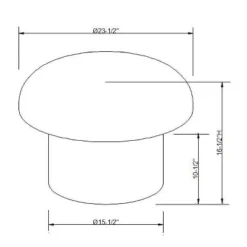 Maddalena Mushroom Stool - Opalhouse™ Designed With Jungalow™ 11 Maddalena Mushroom Stool - Opalhouse™ Designed With Jungalow™ -Home Furniture Shop GUEST c2878331 038a 4ac5 ad14 266eb978ce44