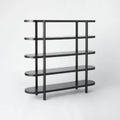 57" Portola Hills 5 Shelf Horizontal Bookcase - Threshold™ Designed With Studio McGee -Home Furniture Shop GUEST c3e902ad 7687 483a a885 6a70b1341eb1