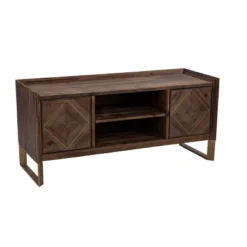 Glacerad Reclaimed Wood Media Console For TVs Upto 50" Brown - Aiden Lane -Home Furniture Shop GUEST c5ca11b1 d694 4204 b4c7 035d6a35a4c8