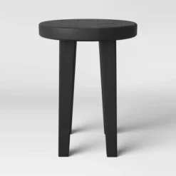 Woodland Carved Wood Accent Table - Black - Threshold™ -Home Furniture Shop GUEST c81a09d3 1741 4f8f 8822 8ba23599b9d6