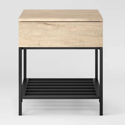 Loring End Table With Charging Station - Threshold™ 4 Loring End Table With Charging Station - Threshold™ - Image 2