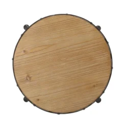 2pc Farmdale Industrial Firwood Adjustable Height Swivel Counter Height Barstools Antique Natural/Pewter - Christopher Knight Home -Home Furniture Shop GUEST d16408db a7d7 417b a188 15ded7353b29