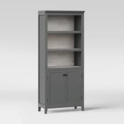 72" Carson 5 Shelf Bookcase With Doors - Threshold 12 72" Carson 5 Shelf Bookcase With Doors - Threshold -Home Furniture Shop GUEST d1890ff8 2709 477a 83f4 d2f055696093