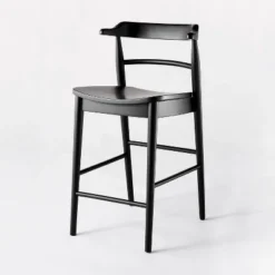Kaysville Curved Back Wood Counter Height Barstool - Threshold™ Designed With Studio McGee -Home Furniture Shop GUEST d21e6bf0 f7dc 462d b6fb 696cfe37d8fe