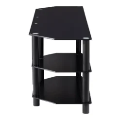 Travers Open Shelves TV Stand For TVs Up To 82" Black - CorLiving -Home Furniture Shop GUEST d2a2c665 da1c 4caa 9f6c 79c6f6aec05b