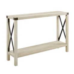 Sophie Rustic Industrial X Frame Entry Table - Saracina Home 25 Sophie Rustic Industrial X Frame Entry Table - Saracina Home -Home Furniture Shop GUEST d727ce8b 339b 4d6d 9bc1 4b2e3bc736a9