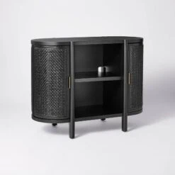 Portola Hills Caned Door Console With Shelves - Threshold™ Designed With Studio McGee -Home Furniture Shop GUEST d8a3124a 3a6a 4b28 8cc4 73d0035a42d8