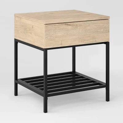 Loring End Table With Charging Station - Threshold™ 9 Loring End Table With Charging Station - Threshold™ - Image 7