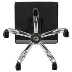 Emma And Oliver Low Back Designer Armless Ribbed Swivel Task Office Chair -Home Furniture Shop GUEST da5625f1 85d6 460b b3de 25004d23fbd9